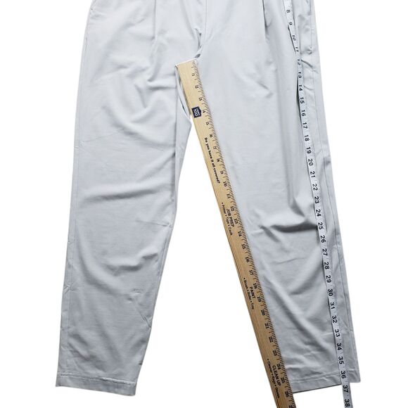 All Saints Aleida Jersey Crop Pants Womens 4 Mint Green Stretch Quiet Luxury - Picture 7 of 9